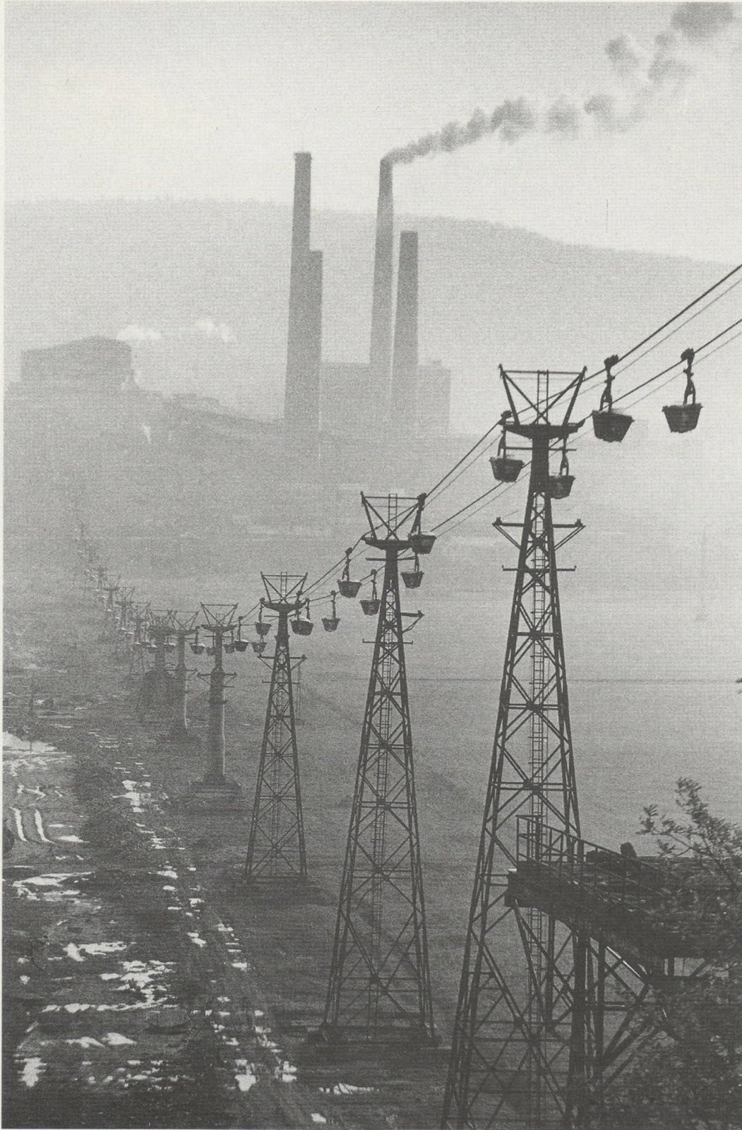 Rh�n Dorndorf Schacht Seilbahn1965